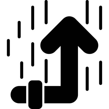 Bulut. Web simgesi basit tasarım