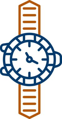 Bilek İzleme Simgesi, Web Kullanımı için Basit Vektör İllüstrasyonu