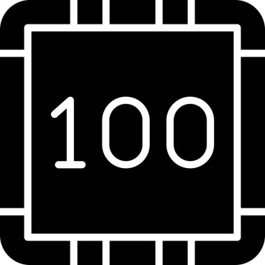 number one icon vector illustration