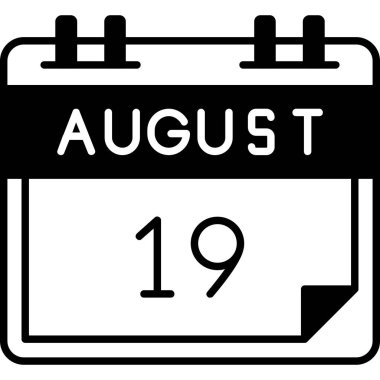 11 Ağustos takvimi olan bir resim.