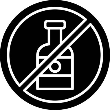 taslak biçiminde alkol şişesi simgesi yok