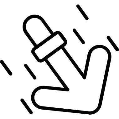 Bir prezervatif ikonunu tutan el. Beyaz arka planda izole edilmiş web tasarımı için kondom ikonu olan insan prezervatifini özetle