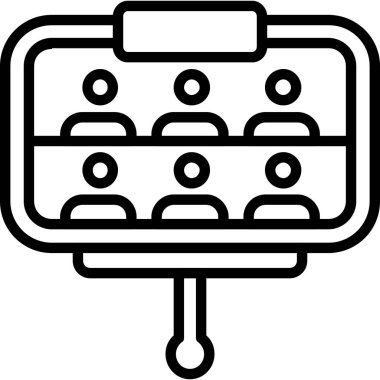 Oyun. Web simgesi basit illüstrasyon