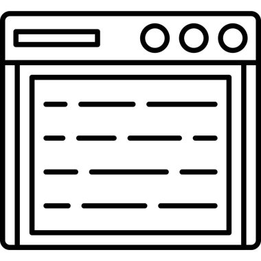 Web sayfası ikon vektör illüstrasyonu