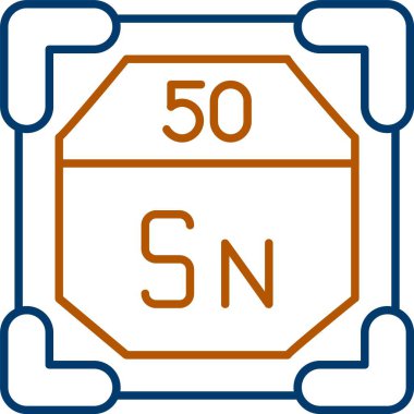 Web Kullanımı için 50 Tin Simgesi, Basit Vektör İllüstrasyonu