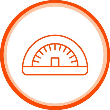 Web Kullanımı için Gösterge Paneli Simgesi, Basit Vektör İllüstrasyonu