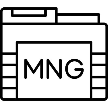 Dosya simgesinin vektör illüstrasyonu