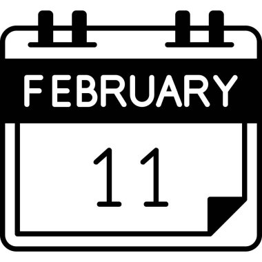 1 Ocak takvim simgesi