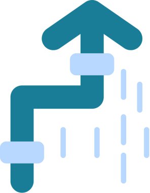 Yağmur. Web simgesi basit illüstrasyon