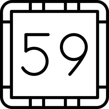 Web ve mobil için 96 numara 6 simge tasarımı