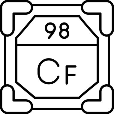 9 gazlı bir ikonun vektör illüstrasyonu
