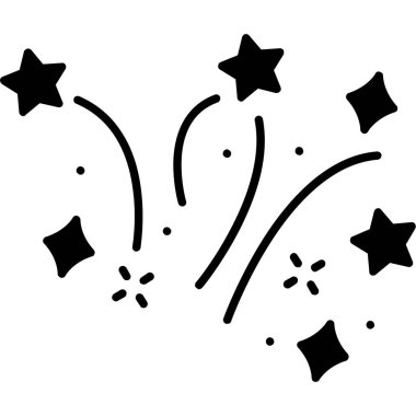 yıldızlar, yıldızlar, kuyruklu yıldızlar, yıldız simgesi, dış hat, vektör