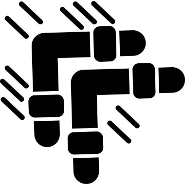 el ele tutuşma yön simgesi