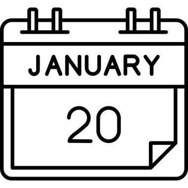 Tek bir günlük takvimde 22 Ocak tarihi