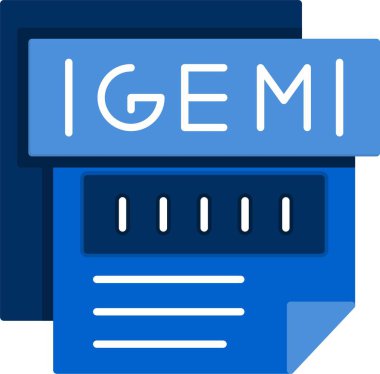 Dosya simgesinin vektör illüstrasyonu