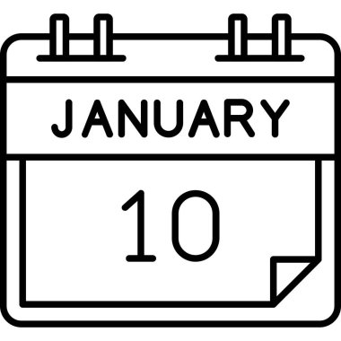 Takvim simgesi vektör illüstrasyon tasarımı