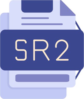 dosya biçimi simgesi, vektör illüstrasyonu