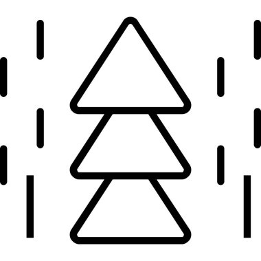 Noel ağacı simgesi, taslak biçimi