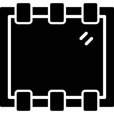 kutu simgesi vektör illüstrasyonu