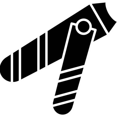 el feneri. Web simgesi basit illüstrasyon