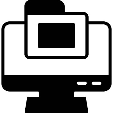 - Kamera. Web simgesi vektör illüstrasyonu