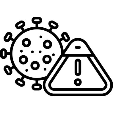 Coronavirus simgesi, özet biçimi