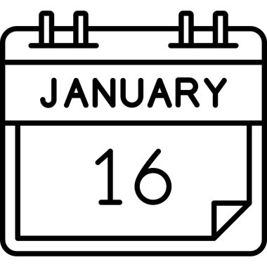 Takvim simge tasarlamak vektör