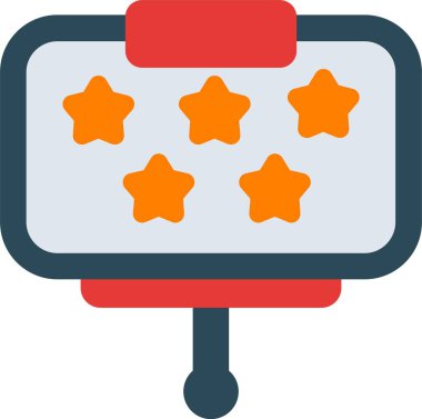 Grafik & raporu için İş Yönetimi Düz simgesi