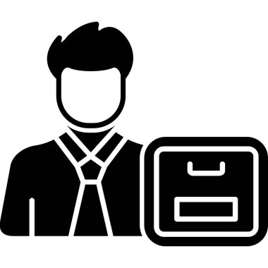 iş adamı avatar simgesi