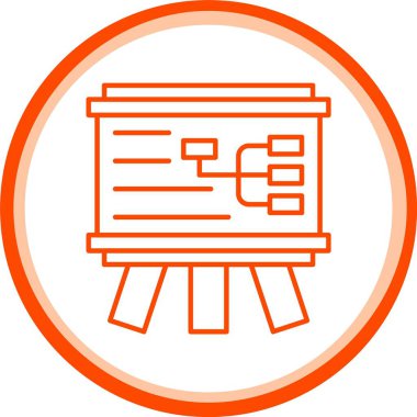 Web Kullanımı için Simge Planı, Basit Vektör İllüstrasyonu