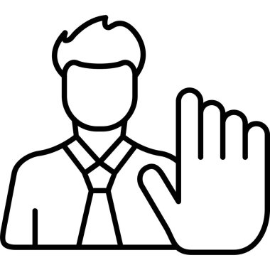 el simgesine sahip iş adamı