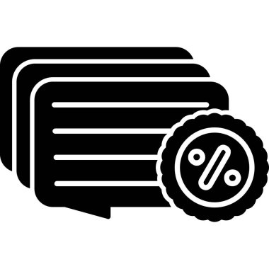 Para için. Web simgesi basit illüstrasyon