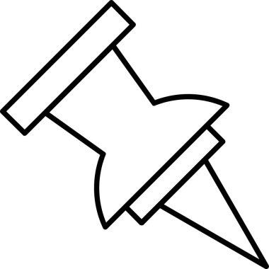 düzlem simgesi, vektör illüstrasyonu