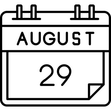 Ağustosun 12 'si ve bir günlük takvimde tarih