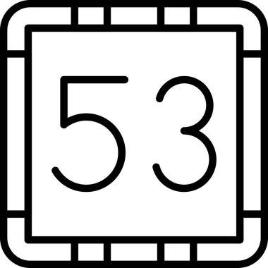 Taslak biçiminde 555 tarih simgesi