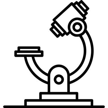 Teleskop. Web simgesi basit tasarım