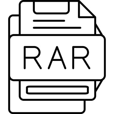 vektör dosya simgesi, vektör illüstrasyonu