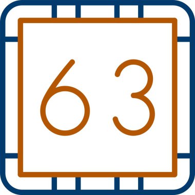 63 63 Altmış Üç Simgesi