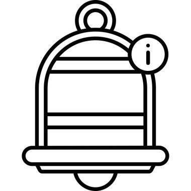 Fener. Web simgesi basit tasarım