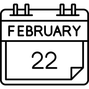 24 Şubat tarihli takvim