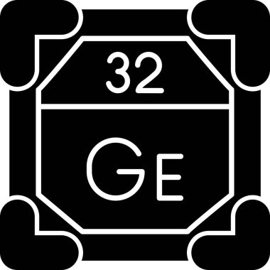 Periyodik tablonun vektör çizimi. Kimyasal ikon. kimyasal simge