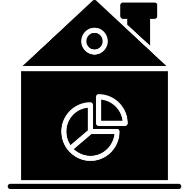 ev simgesi, vektör illüstrasyonu