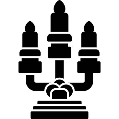 Mum mum simgesi katı biçimde