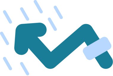 Yağmur. Web simgesi basit illüstrasyon