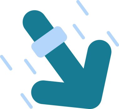 termometre simgesi vektör illüstrasyonu