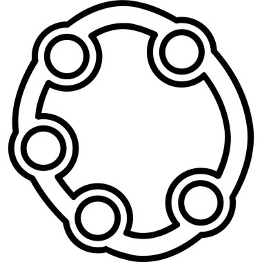 top top simgesi taslak biçiminde