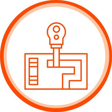 Web Kullanımı için Otomatik Aktarım Simgesi, Basit Vektör İllüstrasyonu