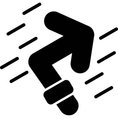 ok aşağı simgesi, basit tasarım