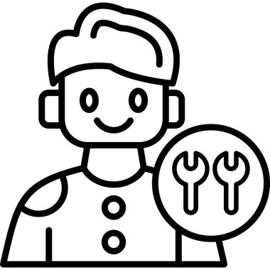 mekanik anahtar anahtarı simgesi