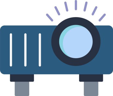 Kamera simgesi, vektör illüstrasyonu